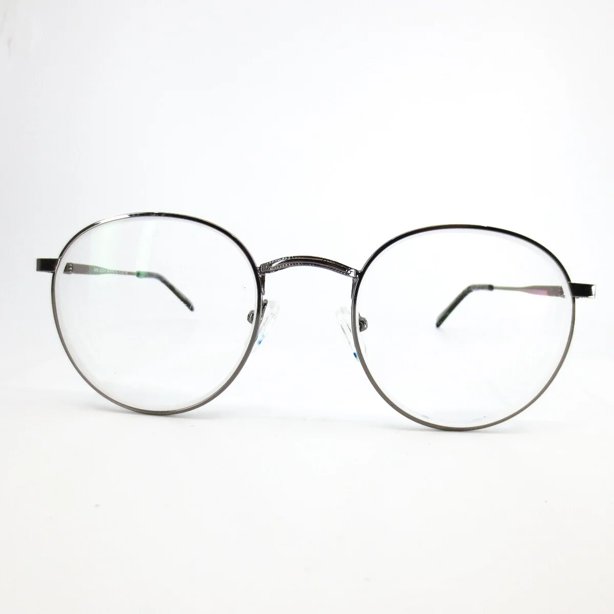 MM20204 Gunmetal Round Full Rim Mens Eyeglasses 51[]21 145 mm