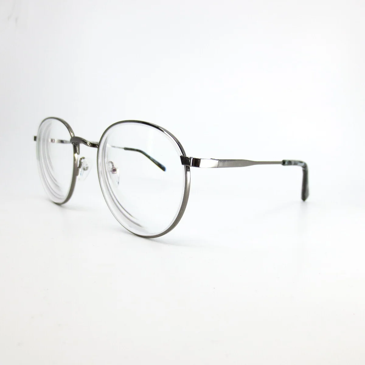 MM20204 Gunmetal Round Full Rim Mens Eyeglasses 51[]21 145 mm 3