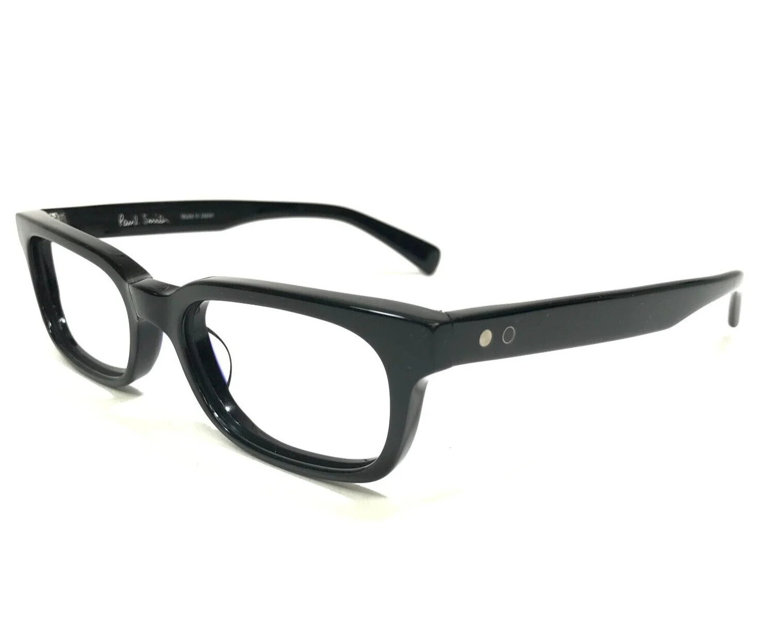 Paul Smith Eyeglasses Frames PS-434 OX Black Rectangular Full Rim 51-19-145